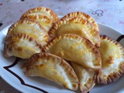 餃子の皮で作る‼︎かぼちゃパイの写真