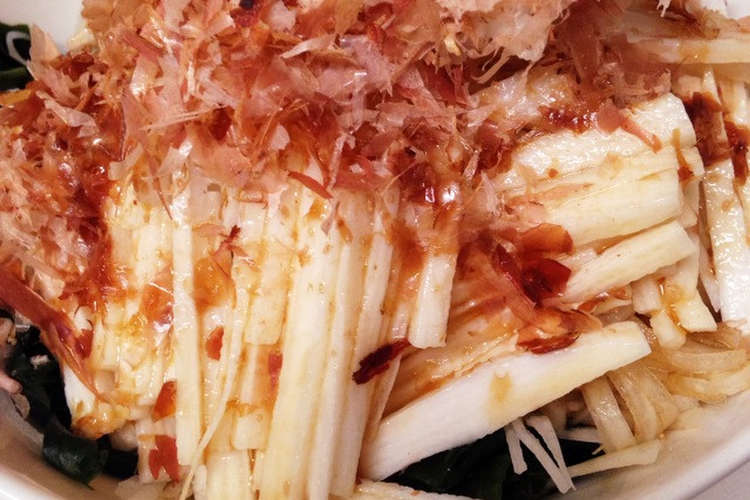 簡単 大根と長芋のさっぱりヘルシーサラダ レシピ 作り方 By あゆん クックパッド 簡単おいしいみんなのレシピが358万品