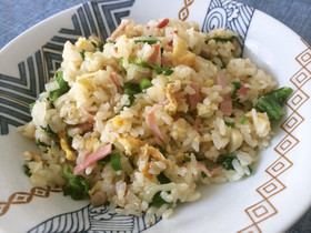失敗しないパラッパラのレタス炒飯