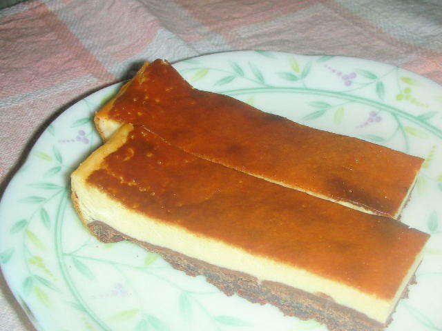 チーズケーキバーのレシピ