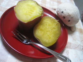 サツマイモ☆ポン♪(炊飯器)
