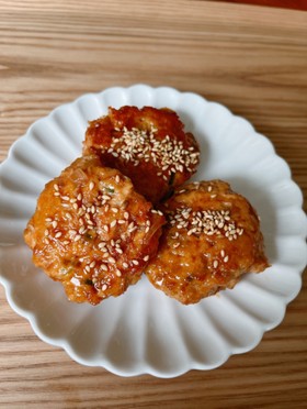 簡単!お弁当にも!鶏つくね!玉ねぎ入り