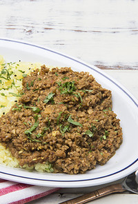 インド人シェフ直伝カレー粉でキーマカレー