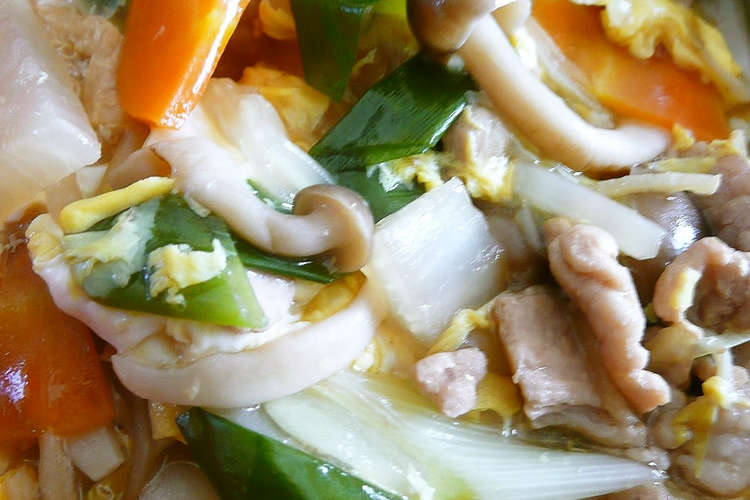 お野菜たっぷり あったかおうどん レシピ 作り方 By らくらく クックパッド 簡単おいしいみんなのレシピが360万品