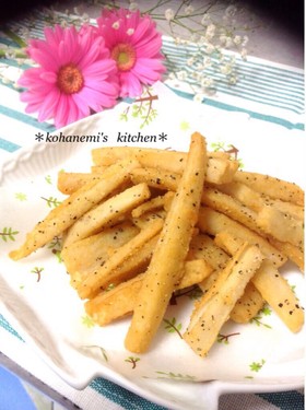 ほくほくれんこん唐揚げ♡おつまみにも