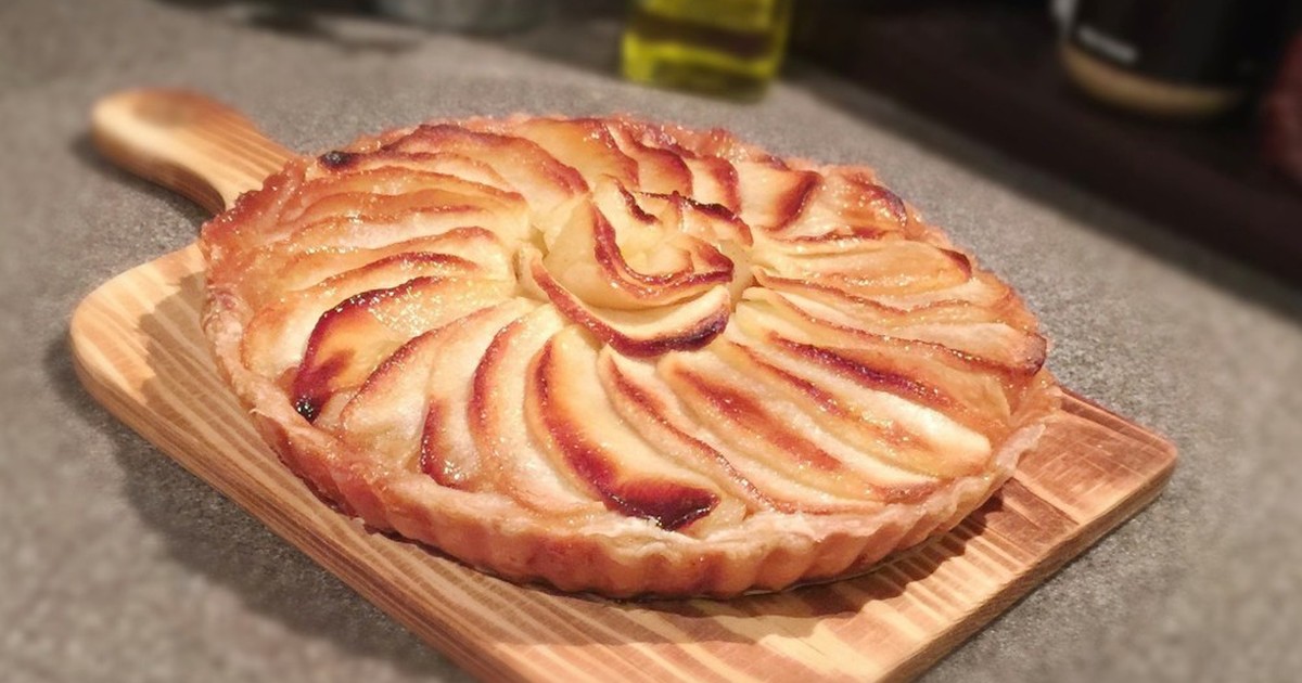 グルテンフリーのアップルタルトのレシピ