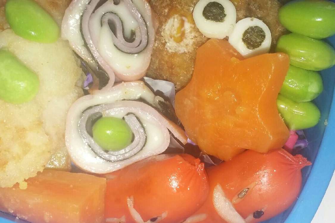子供 お弁当おかず簡単 ハムのりチーズ レシピ 作り方 By 金魚３１５ クックパッド 簡単おいしいみんなのレシピが378万品