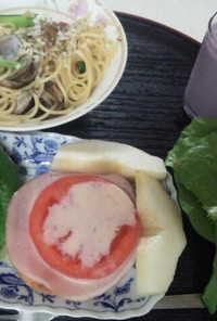 血管プラークダイエット食71（洋朝食）