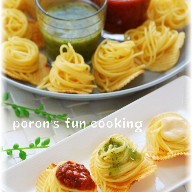パーティーに 3種のソースでプチパスタ レシピ 作り方 By ぽろん526 クックパッド パーティーに 3種のソースでプチパスタ レシピ 作り方 By ぽろん526 クックパッド