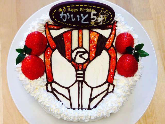 仮面ライダードライブバースデーケーキ By Kaisyumama クックパッド