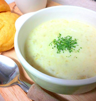 絶品☆さつま芋とリンゴの豆乳スープの写真