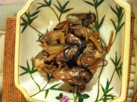 牡蠣の生姜煮