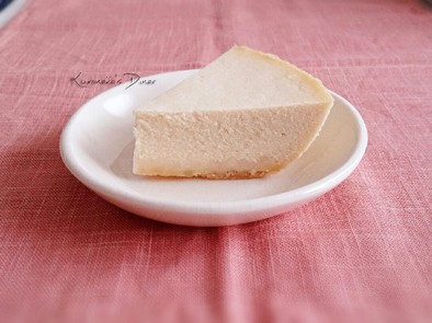 おから＆豆腐＊ベイクドチーズケーキ風の写真