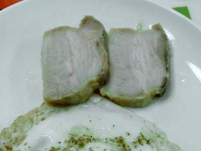 豚バラ塊肉の蜂蜜味噌漬けの写真
