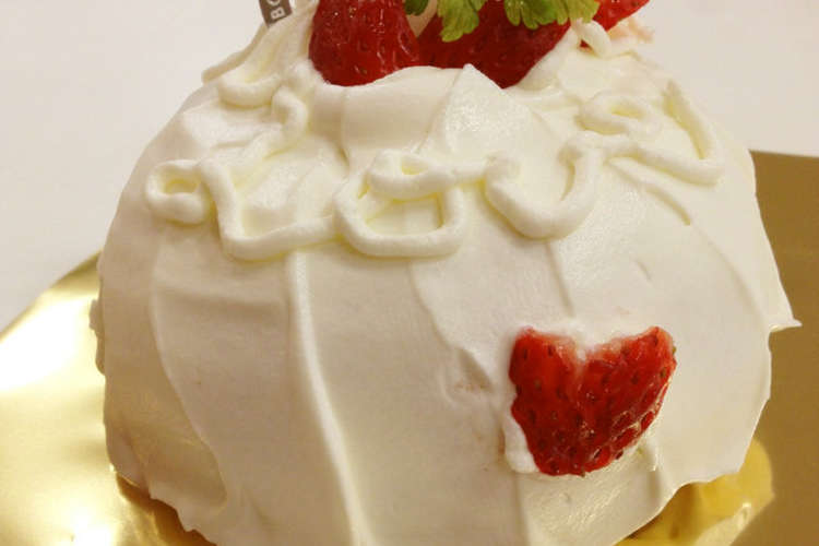 スノードームケーキ ホワイトチョコ 簡単 レシピ 作り方 By みっきい クックパッド