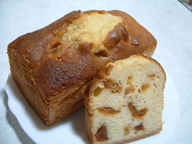 ボウル1つで簡単 りんごのパウンドケーキ