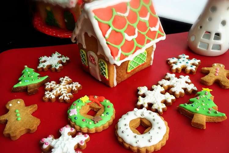 アイシング ヘクセンハウス お菓子の家 レシピ 作り方 By カラフルお菓子デコ クックパッド 簡単おいしいみんなのレシピが360万品