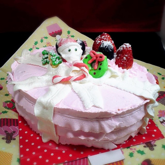 プレゼントボックス型デコレーションケーキ レシピ 作り方 By カラフルお菓子デコ クックパッド