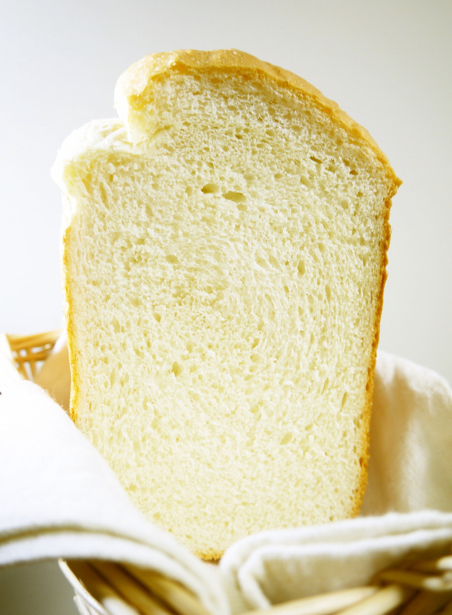 HB早焼き♪しっとりふわふわミルク食パンの画像