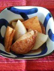 聖護院大根の麺つゆ煮物♪の写真