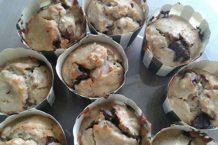 卵 牛乳 バター除去の簡単チョコマフィン レシピ 作り方 By 三時のハハ クックパッド 簡単おいしいみんなのレシピが353万品