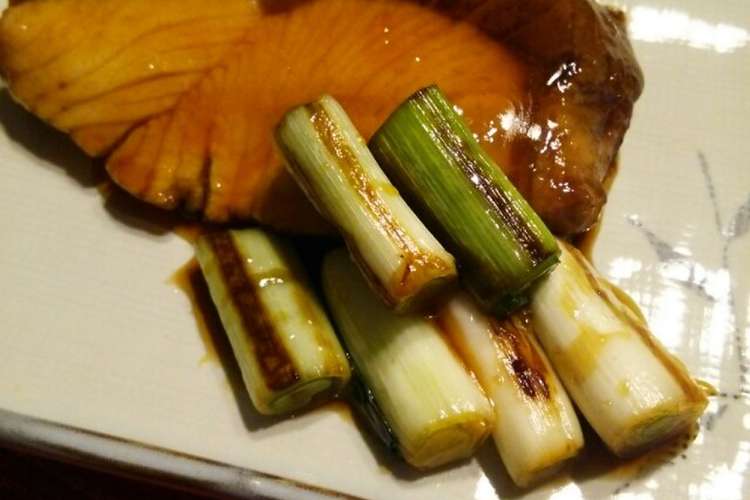 話題入り 焼き葱 ぶり照り焼き レシピ 作り方 By たぬぴぃ クックパッド