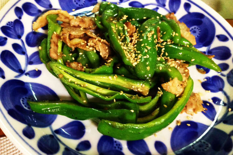 万願寺とうがらしの胡麻油炒め レシピ 作り方 By ぼんぬ クックパッド