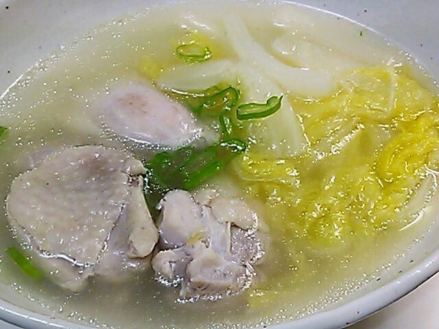 ◆鶏肉と白菜のあっさりスープ◆の画像