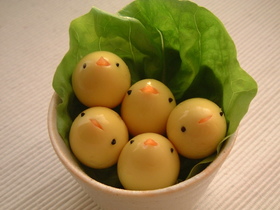 子供のお弁当に♪ぴよたま☆お花ウインナー