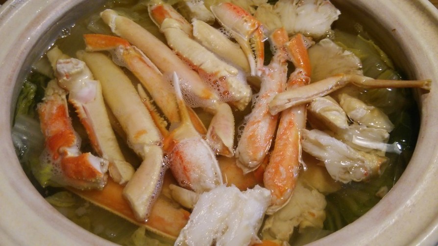 シンプル鍋料理！！カニチリの画像