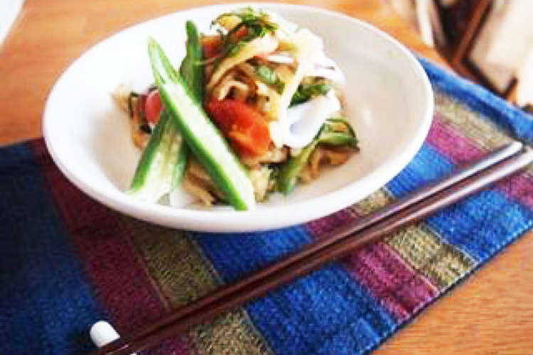 アレンジ自在 切り干し大根の中華風サラダ レシピ 作り方 By O型の食いしん坊 クックパッド 簡単おいしいみんなのレシピが352万品