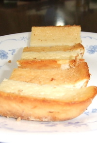 100円チーズの豆腐ベイクドチーズケーキ