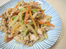 豚肉と白菜の中華炒め