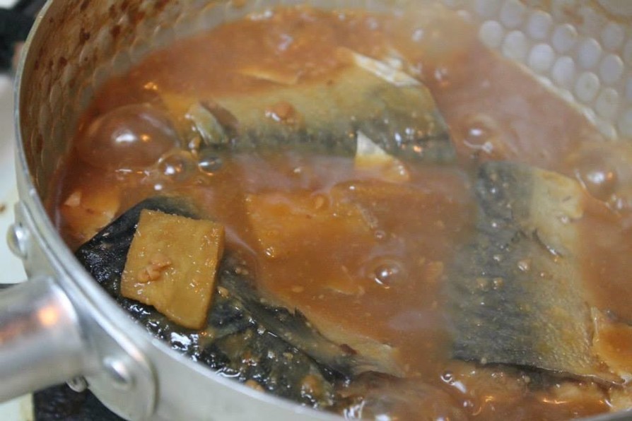 鯖の味噌煮の画像