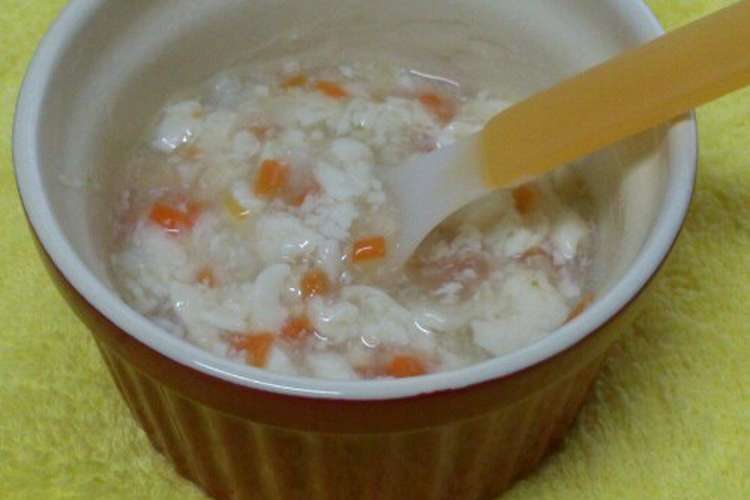 鱈と豆腐のだし煮 離乳食中期 レシピ 作り方 By カナティー クックパッド 簡単おいしいみんなのレシピが366万品