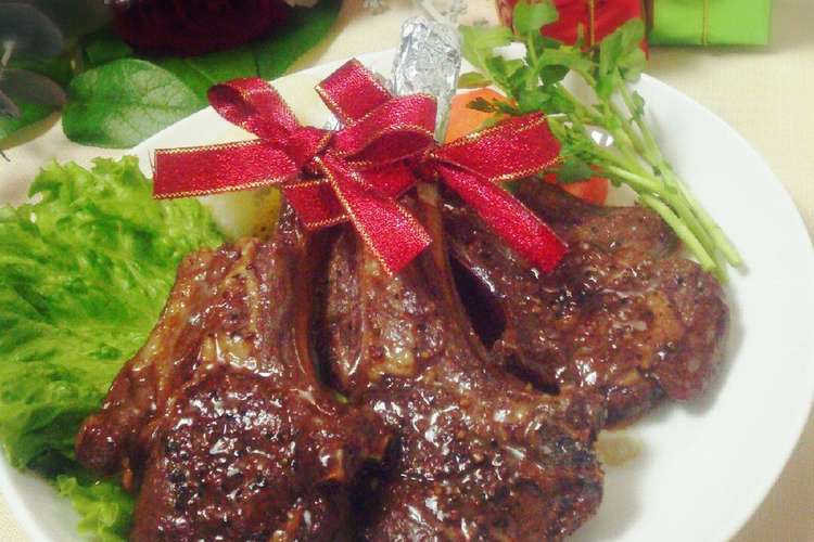 クリスマスに 骨付きラム肉のソテー レシピ 作り方 By Sweet Rose クックパッド 簡単おいしいみんなのレシピが376万品