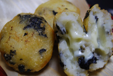 トロッともちもちチーズのり芋団子の画像