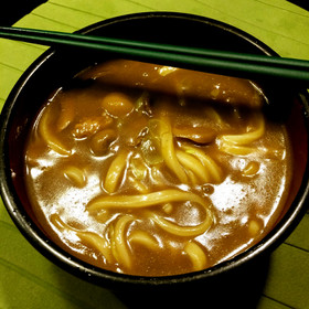 甘口♡簡単レトルトカレーうどん
