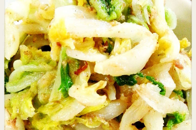簡単やみつき白菜のごま和え レシピ 作り方 By Mau Cafe クックパッド
