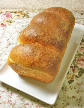 糖質制限!パウンド型大豆粉パン