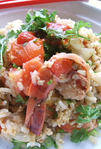 ベトナム風✩爽やか海老の炒飯