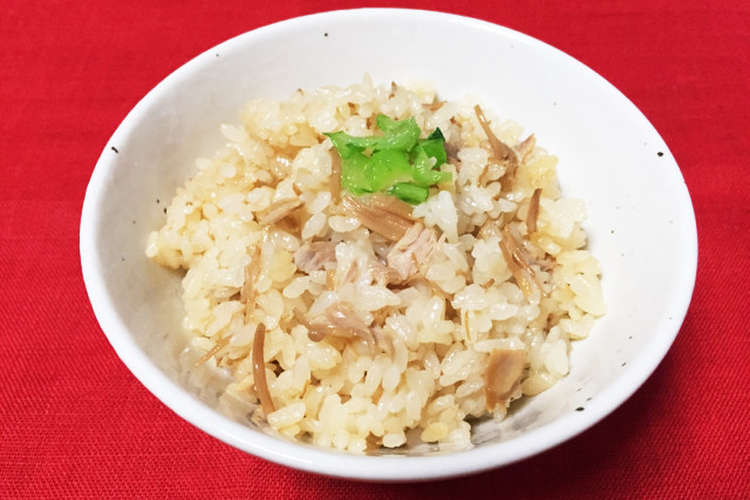簡単 なめたけとツナの炊き込みごはん レシピ 作り方 By まこさんど クックパッド 簡単おいしいみんなのレシピが352万品