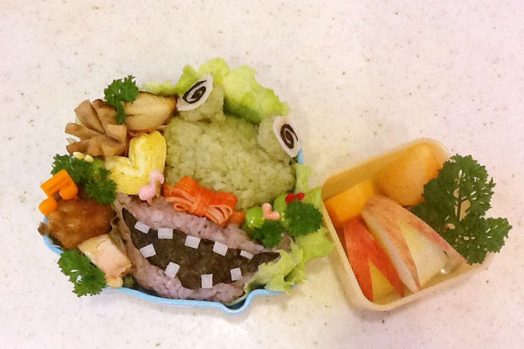 妖怪ウォッチわすれん帽のキャラ弁 レシピ 作り方 By あそりママ クックパッド 簡単おいしいみんなのレシピが354万品
