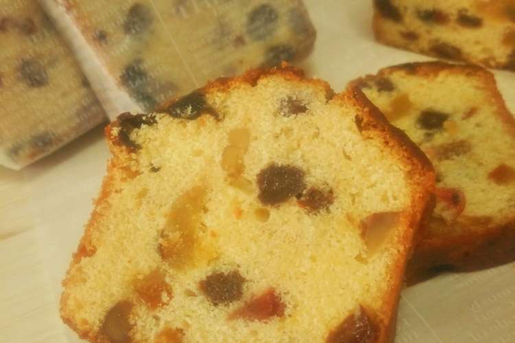 プレゼントに 熟成フルーツケーキ レシピ 作り方 By マサシッポ クックパッド 簡単おいしいみんなのレシピが360万品