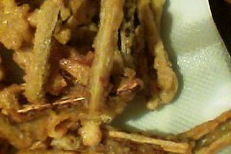 居酒屋の定番 ごぼうの揚げ物 レシピ 作り方 By Uicocco クックパッド 簡単おいしいみんなのレシピが360万品