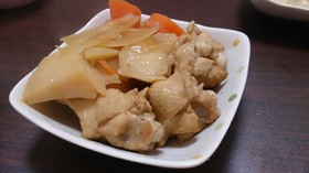 給食メニュー 鶏手羽元のさっぱり煮