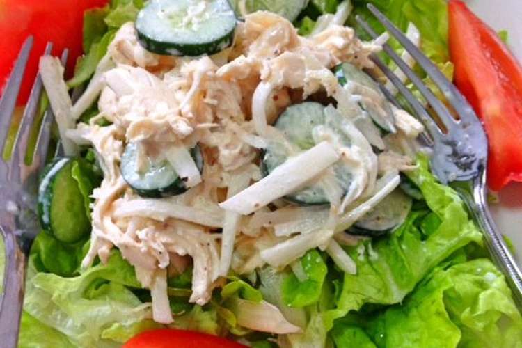 母直伝うちのササミサラダ 私バージョン レシピ 作り方 By Chulaumi クックパッド 簡単おいしいみんなのレシピが375万品