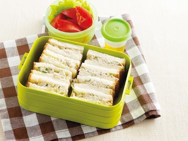 ツナマヨときゅうりのフローズンサンド弁当