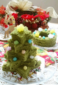 クリスマス☆ツリー&リースケーキ☆