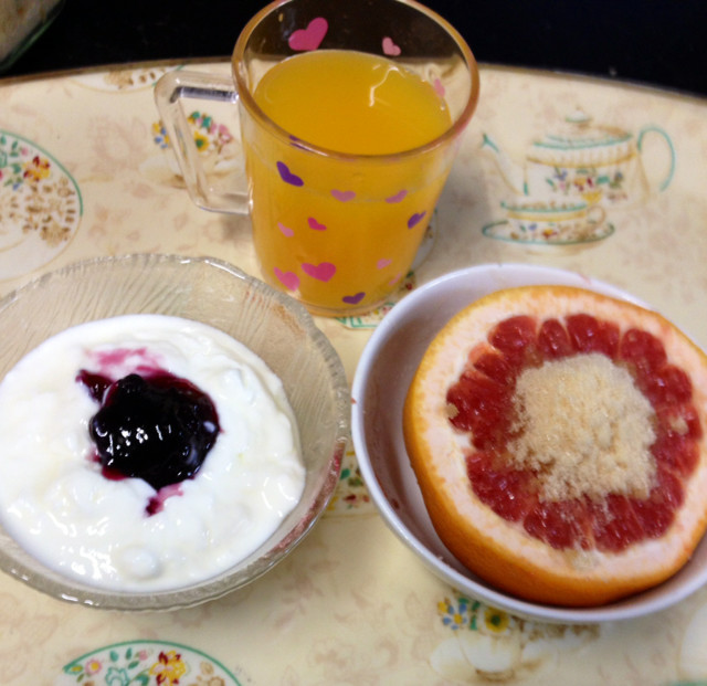 朝ご飯 morning meal:)の画像